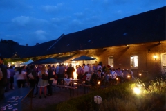 Abends Innenhof